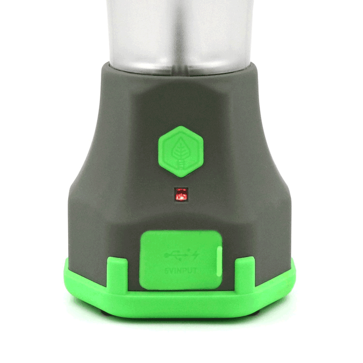 Atlas Fire Solar Camping Lantern front close up