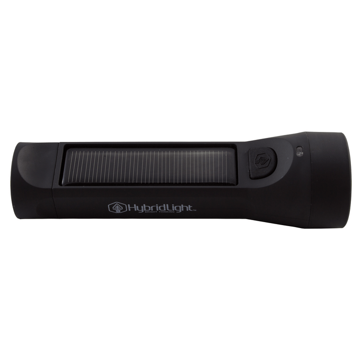 Journey 700 Solar Flashlight Black side