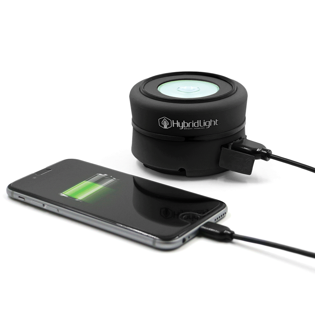 PUC 150 expandable lantern black charging phone