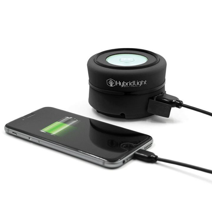 PUC 150 expandable lantern black charging phone