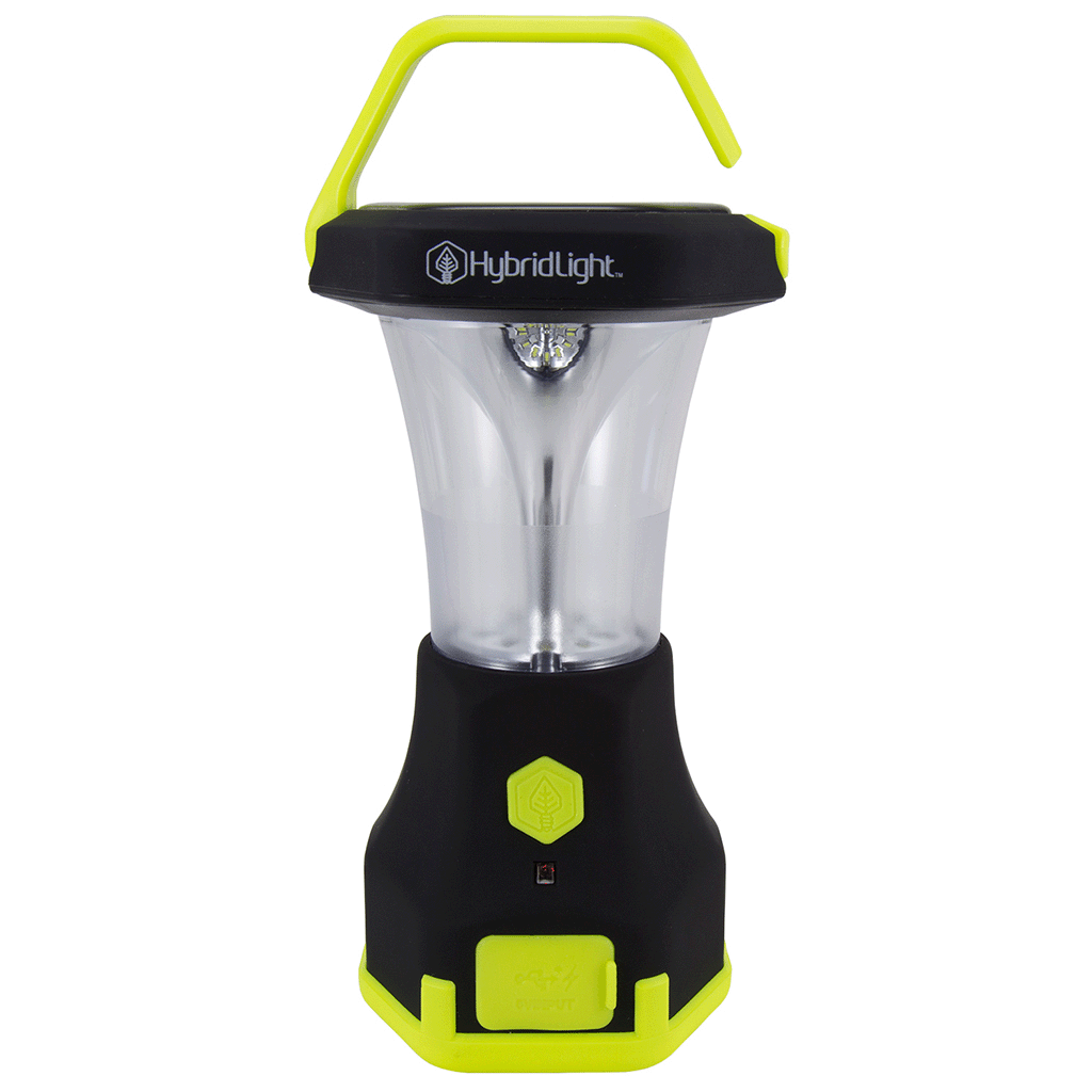 Atlas 600 Solar Camping Lantern front handle up