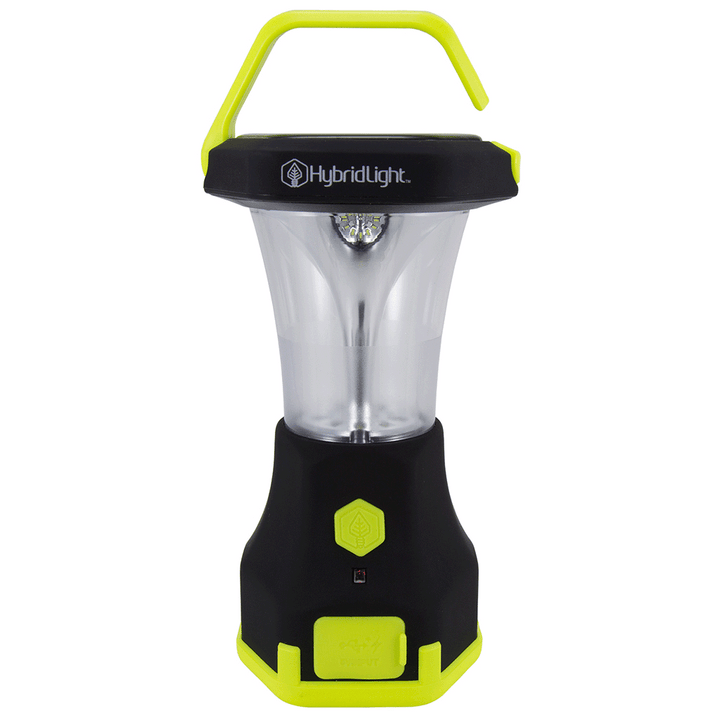 Atlas 600 Solar Camping Lantern front handle up