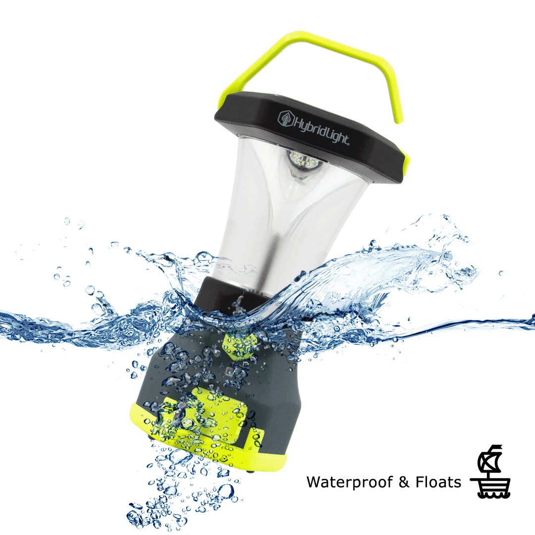 Atlas 600 Solar Camping Lantern waterproof and floats