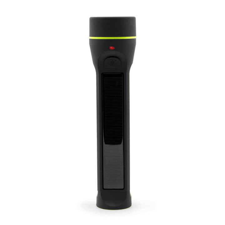 Journey 1000 Solar Flashlight Black front