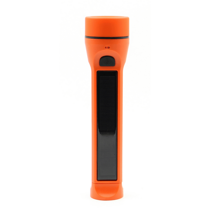 Journey 1000 Solar Flashlight Orange front