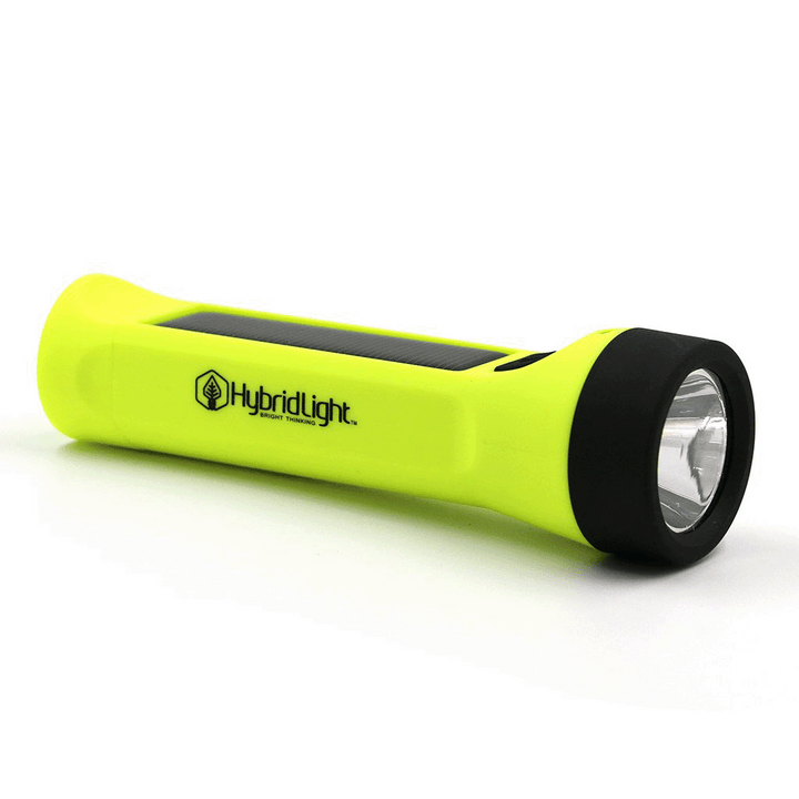 Journey 200 Solar Flashlight yellow right side