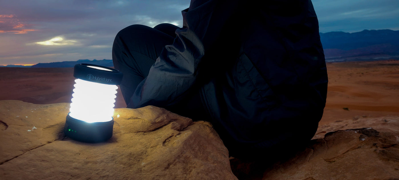 The Atlas Solar Camping Lantern With Charger
